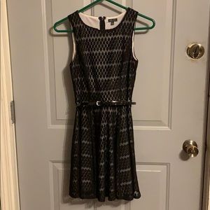 Lily Rose black and white flow dress